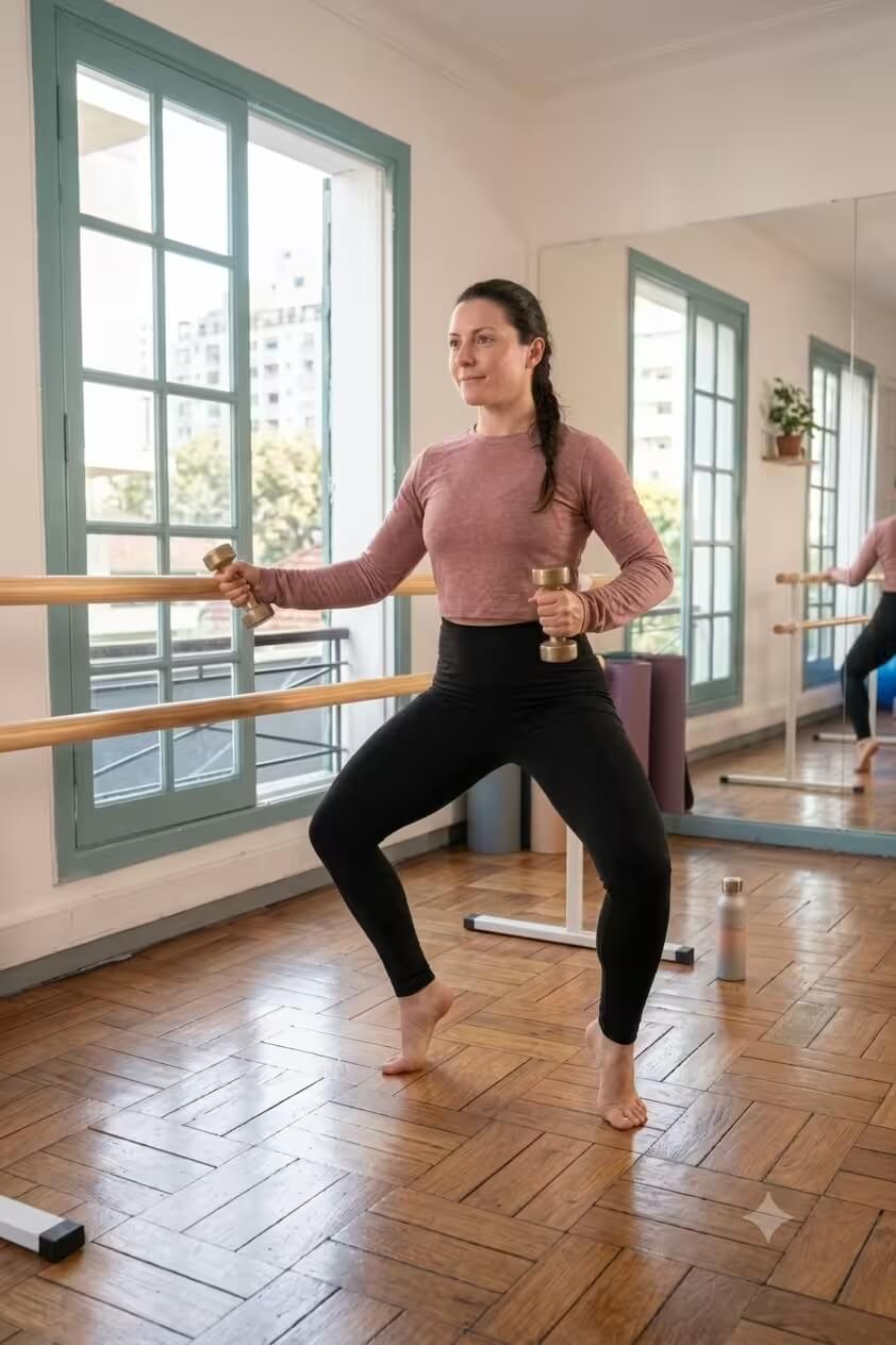 Clase de Barre en Ítaca Studio