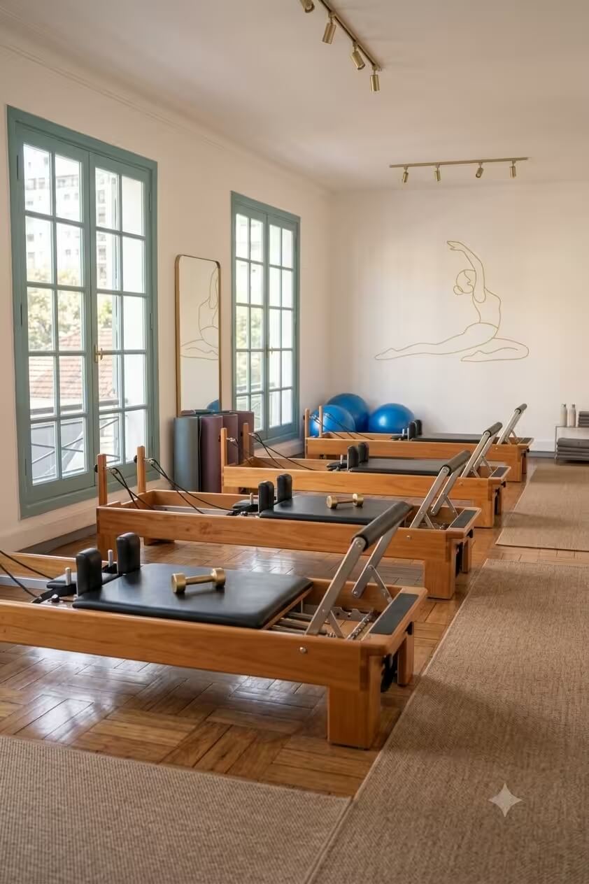 Sala de camas Reformer en Ítaca Studio